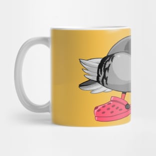 Pigeon in Crocs Mug